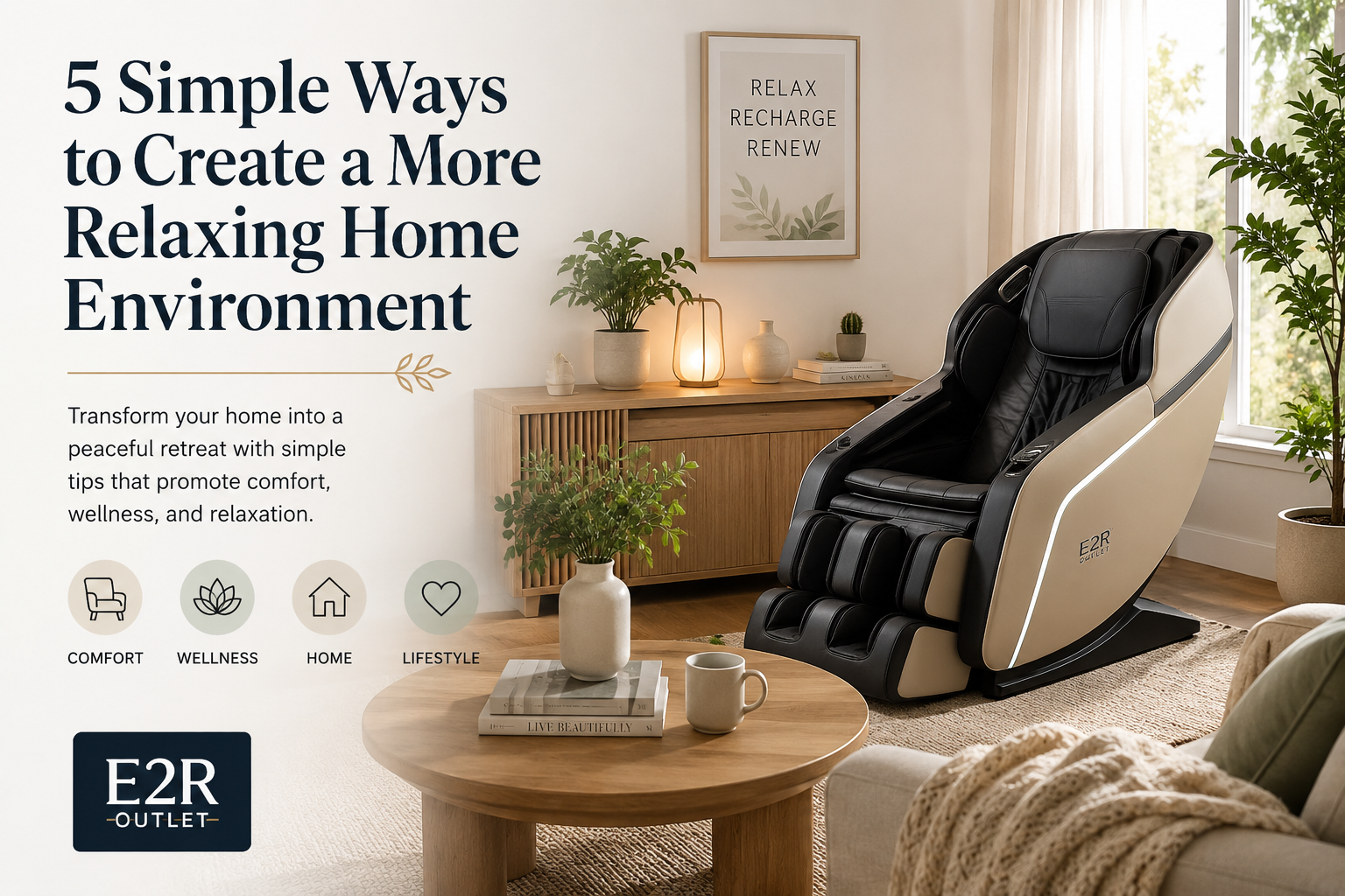 5 Simple Ways to Create a More Relaxing Home Environment
