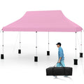 Outdooer 10 X 20 FT Pop up Canopy Tent Foldable Portable Outdoor Gazebo with Carry Bag NO WALLS
