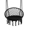 Outdoor Cushioned Hammock Swing Chair with Hanging Kit