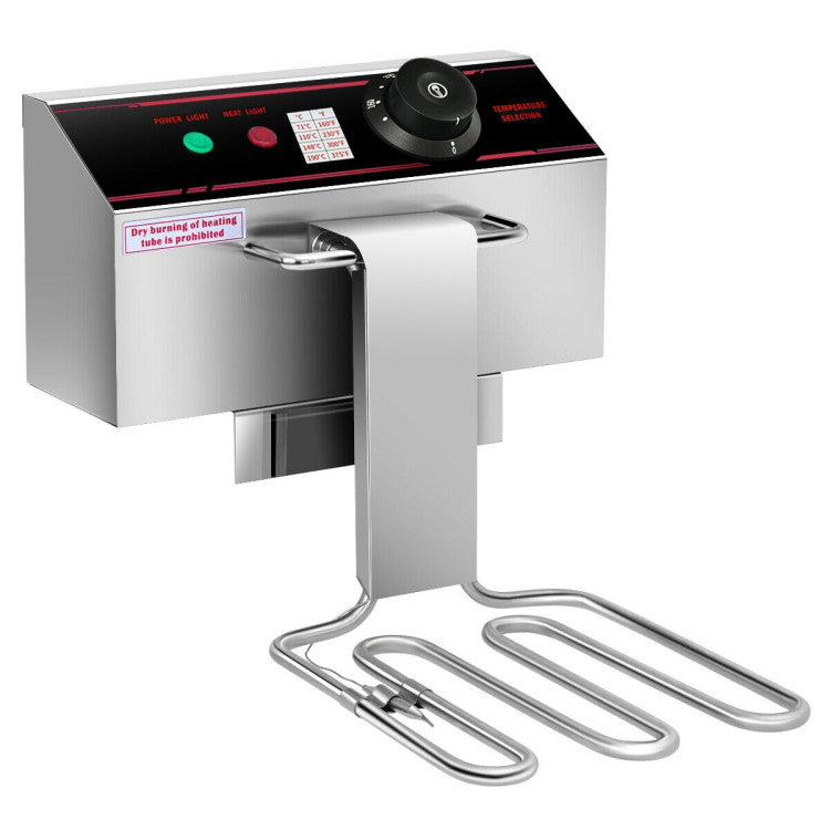 Kitchen Appliance - 3400W Dual Tank Electric Countertop Deep Fryer
