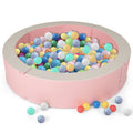 Detachable Foam Ball Pit with 50 Colorful Ocean Balls