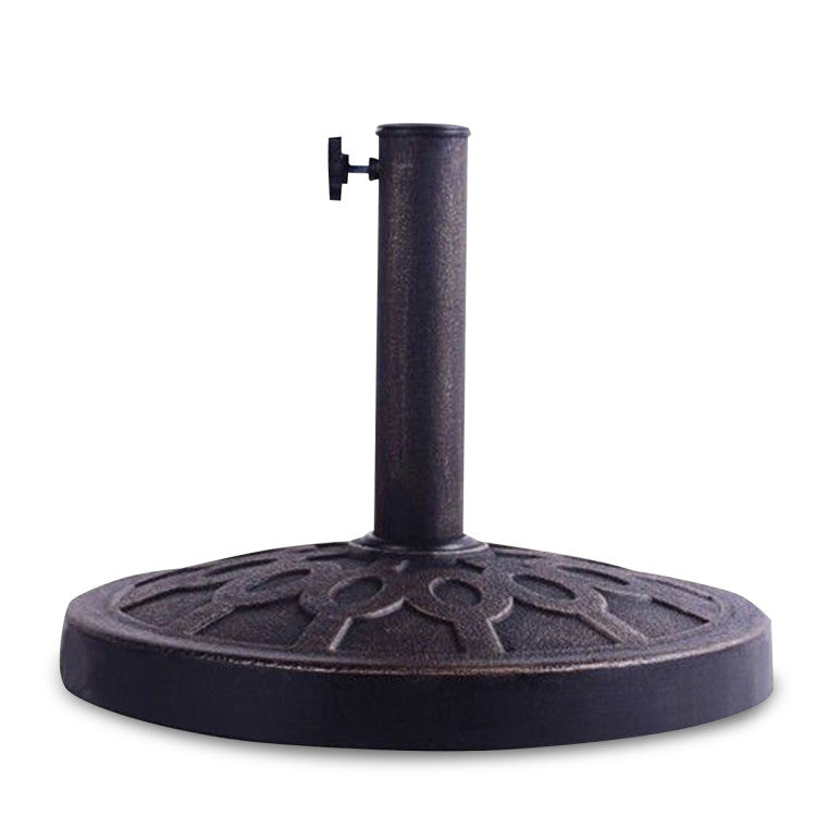 Outdoor 30lbs 18 Inches Heavy Duty Outdoor Patio Market Umbrella Base