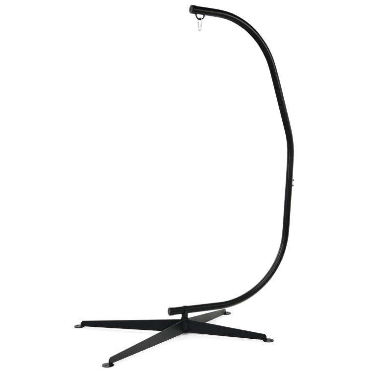 Outdoor Solid Steel C Hammock Frame Stand ONLY
