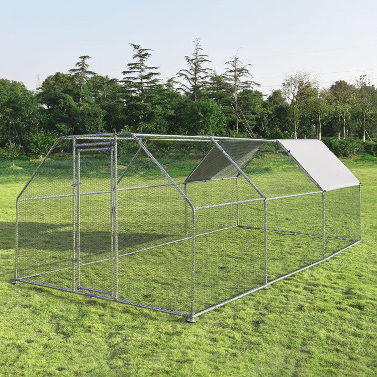 New Outdoor 9.5 x 19 Feet Large Walk In Chicken Coop