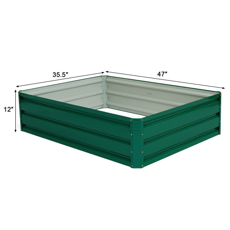Outdoor Patio Raised Garden Bed for Vegetable Flower Planting