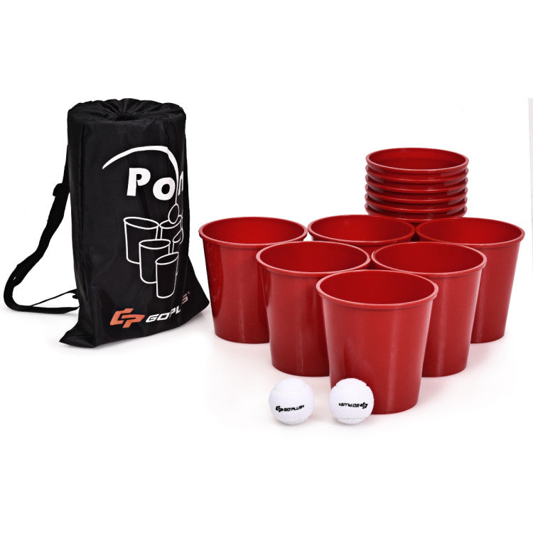 Sport Game Yard Pong Giant Pong Game Set with Carry Bag