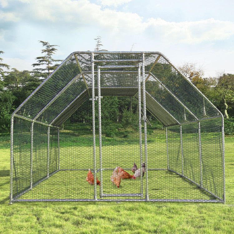 New Outdoor 9.5 x 19 Feet Large Walk In Chicken Coop
