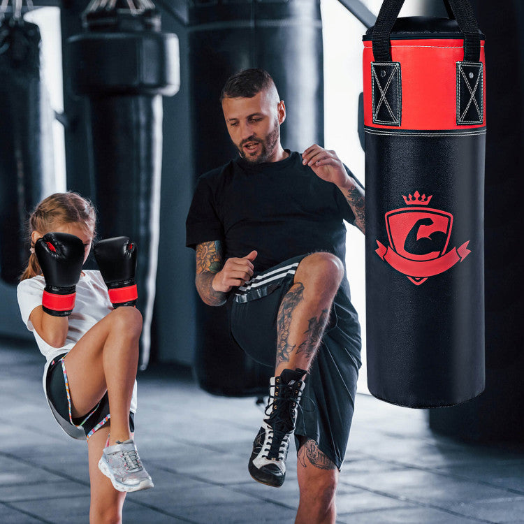 Fitness Kids 11 Pounds Kids Hanging Punching Bag Set with Punching Gloves