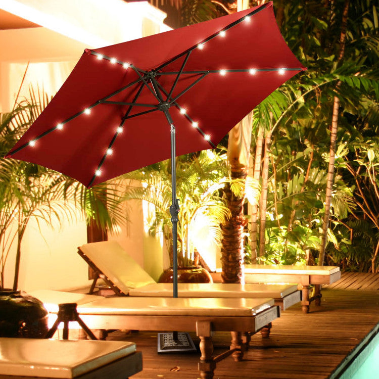 Outdoor 17.5 Inch Heavy Duty Square Umbrella Base Stand of 30 lbs for Outdoor