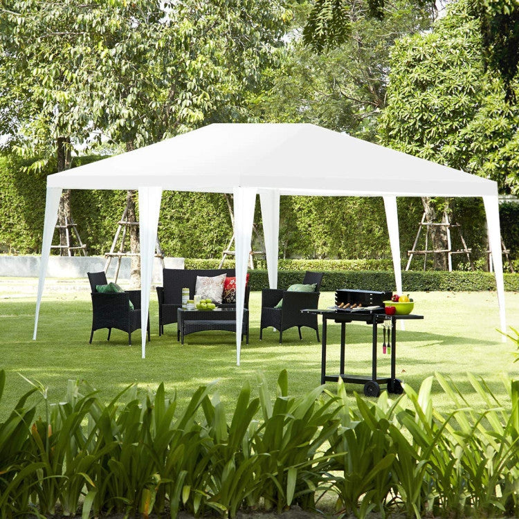 Outdoor 10 x 20 Feet 6 Sidewalls Canopy Tent with Carry Bag