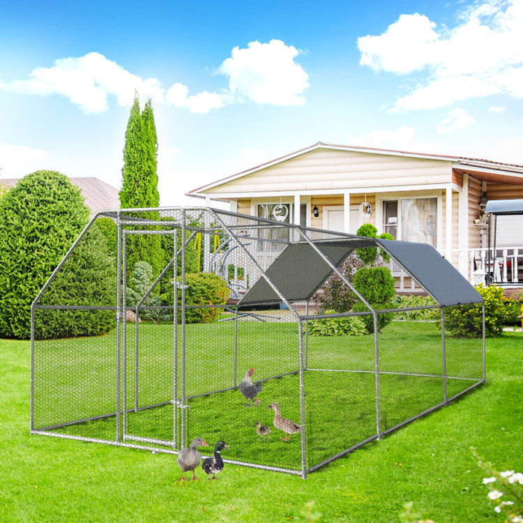 New Outdoor 9.5 x 19 Feet Large Walk In Chicken Coop