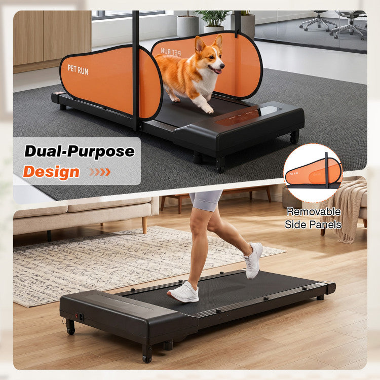 New Pet Treadmill for Small & Medium Dogs with LED Display and Adjustable Speed