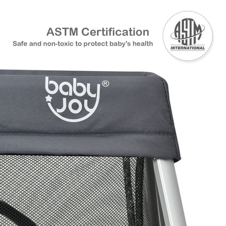 Lightweight Foldable Baby Playpen with Carrying Bag