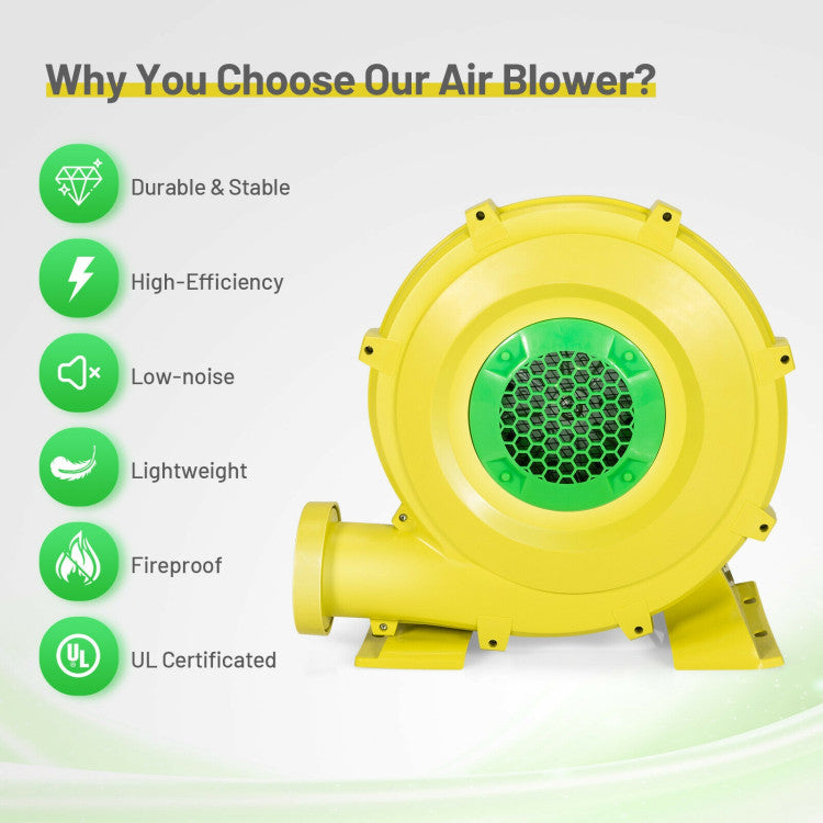 Outdoor Air Blower 1100W Air Blower Inflatable Blower for Inflatable Bounce House