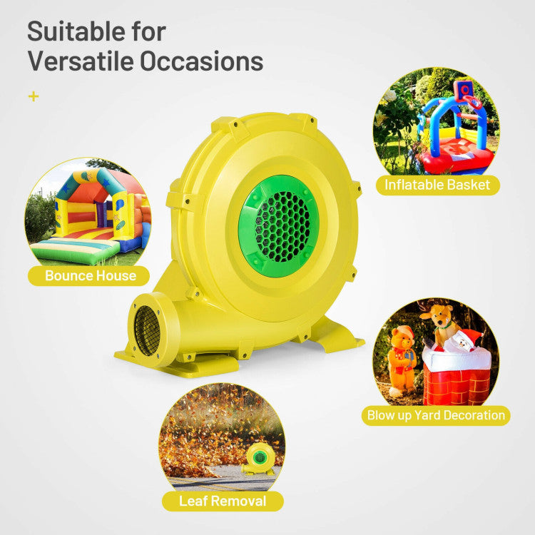 Outdoor Air Blower 1100W Air Blower Inflatable Blower for Inflatable Bounce House