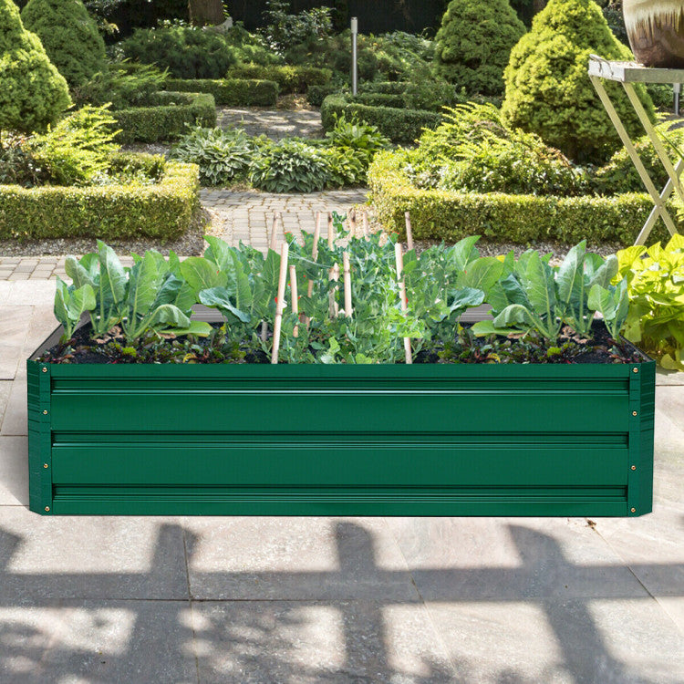 Outdoor Patio Raised Garden Bed for Vegetable Flower Planting
