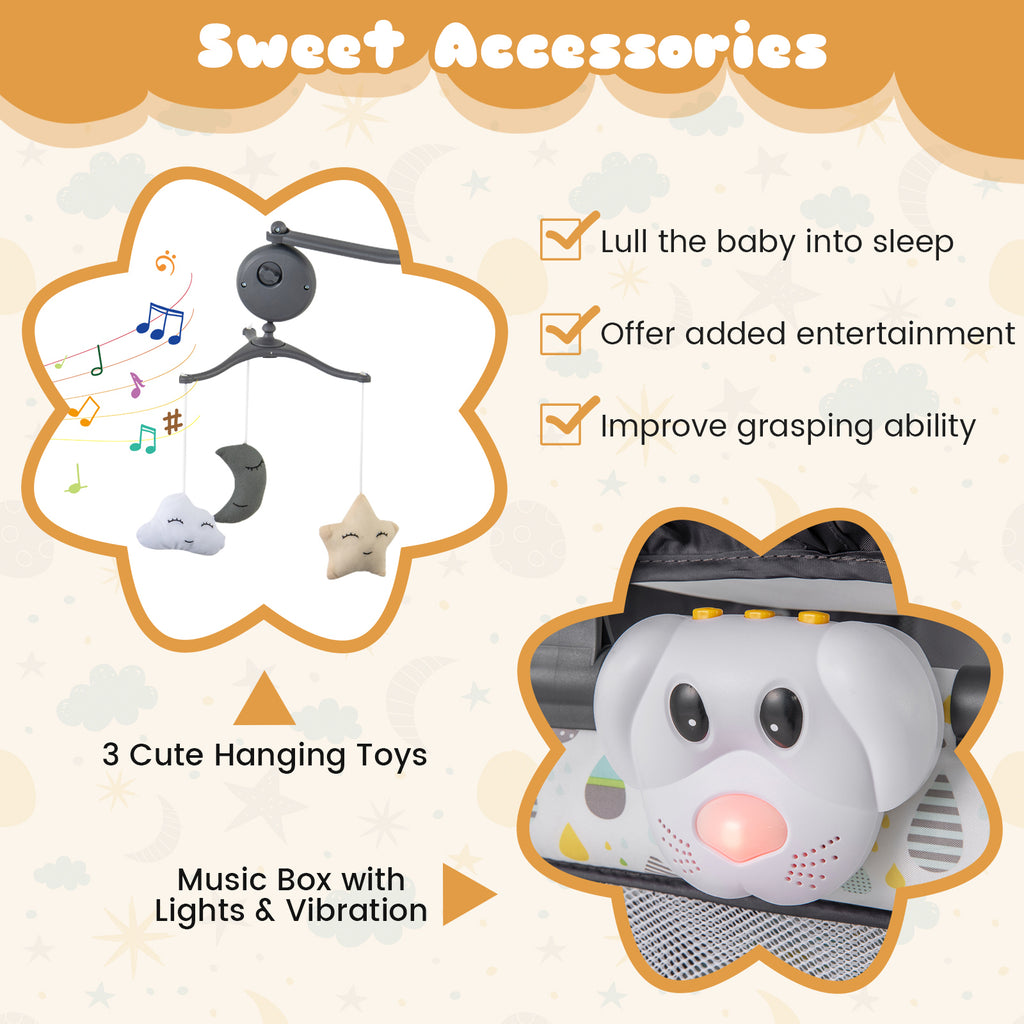 Multi-Functional Baby Playpen with Removable Changing Table