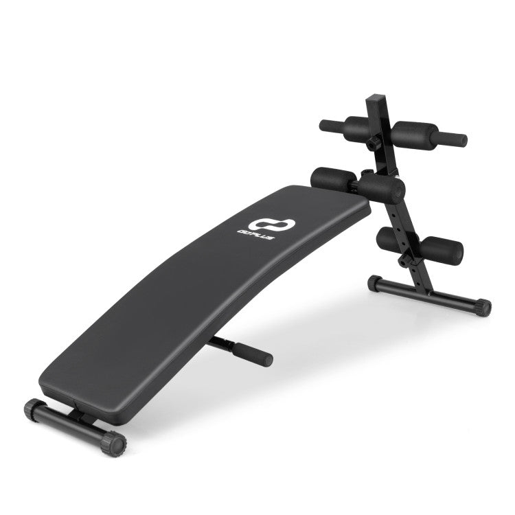 Fitness Adjustable Decline Sit Up Bench for Exercise