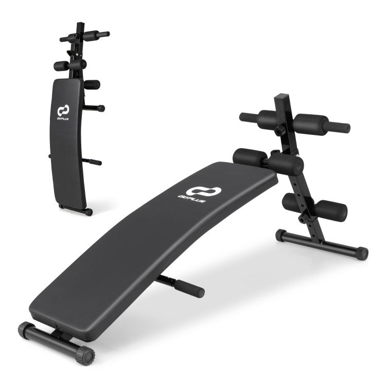 Fitness Adjustable Decline Sit Up Bench for Exercise