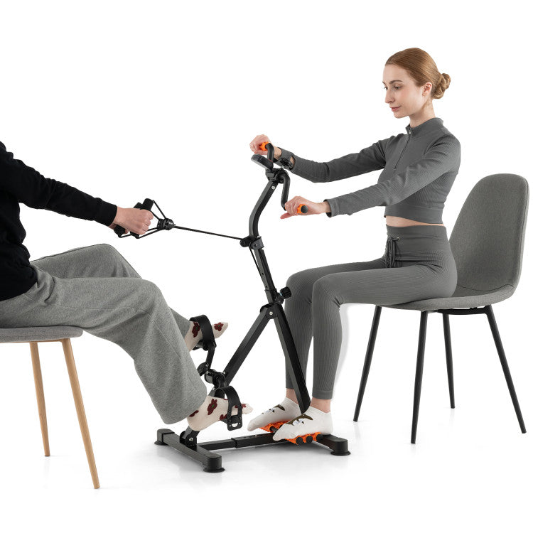 Fitness Adjustable LCD Pedal Exercise Bike with Massage