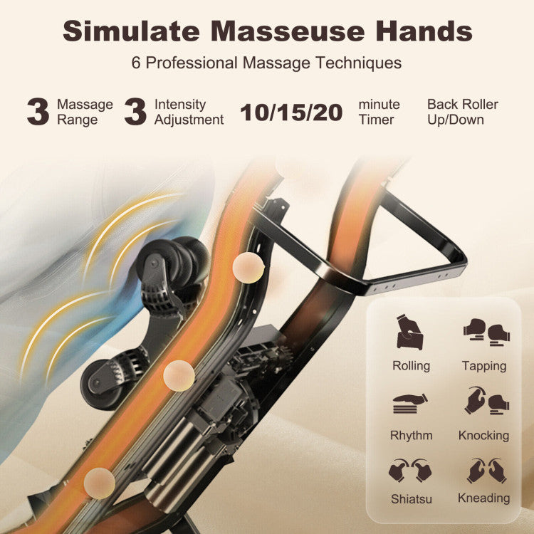 Luxury Soothe 26 - Full Body Zero Gravity Massage Chair with Pillow FREE DELIVERY INCLUDED