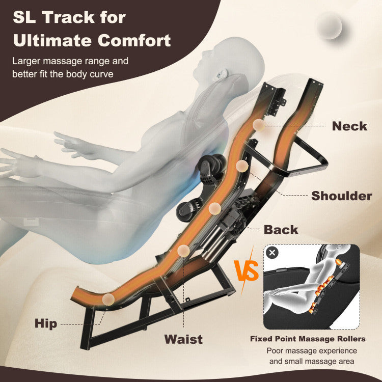 Luxury Soothe 26 - Full Body Zero Gravity Massage Chair with Pillow FREE DELIVERY INCLUDED
