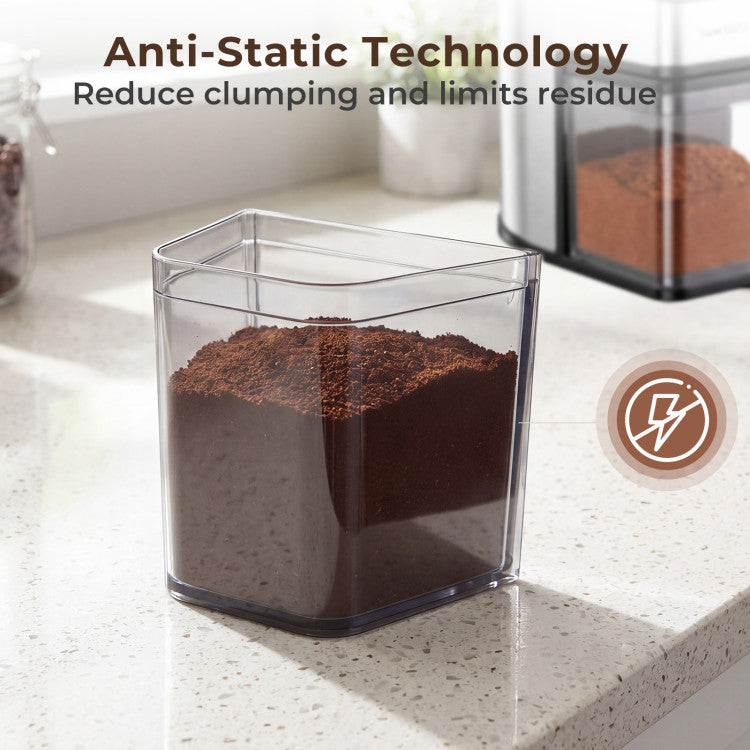Appliance Conical Burr Coffee Grinder with 60 Precise Grinding Settings and Digital Display