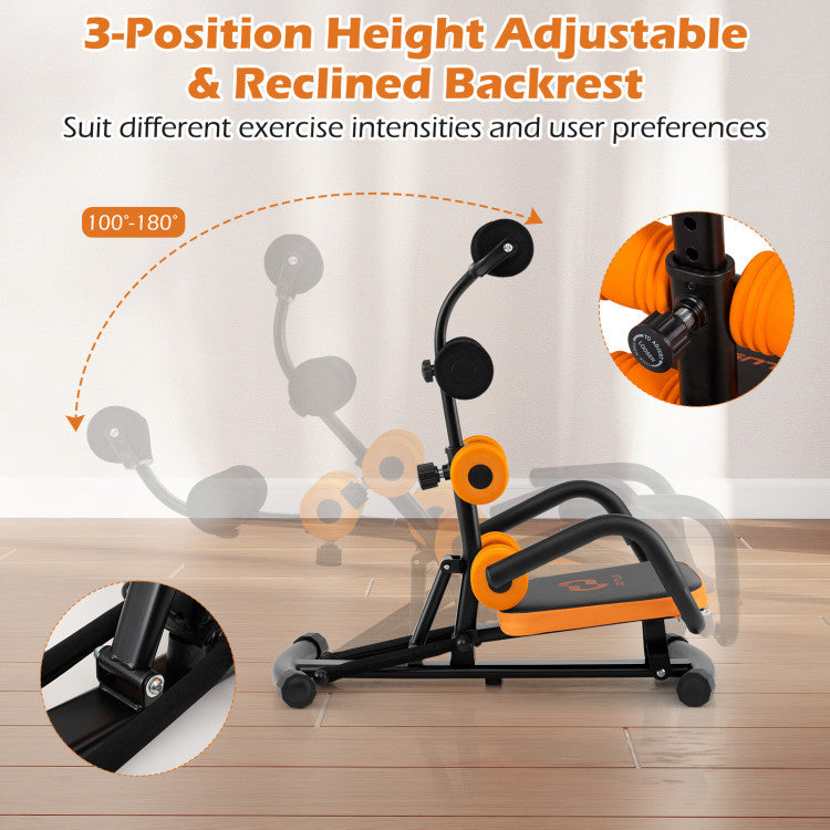 Fitness Core Fitness Abdominal Trainer Crunch Exercise Bench Machine