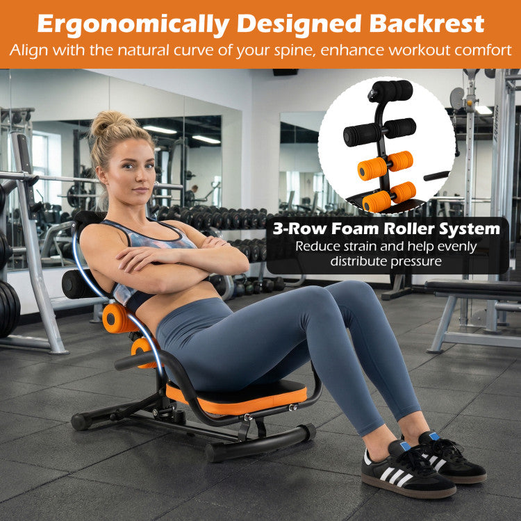 Fitness Core Fitness Abdominal Trainer Crunch Exercise Bench Machine