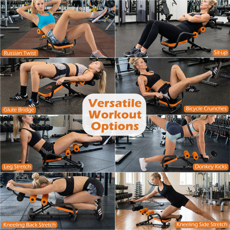 Fitness Core Fitness Abdominal Trainer Crunch Exercise Bench Machine
