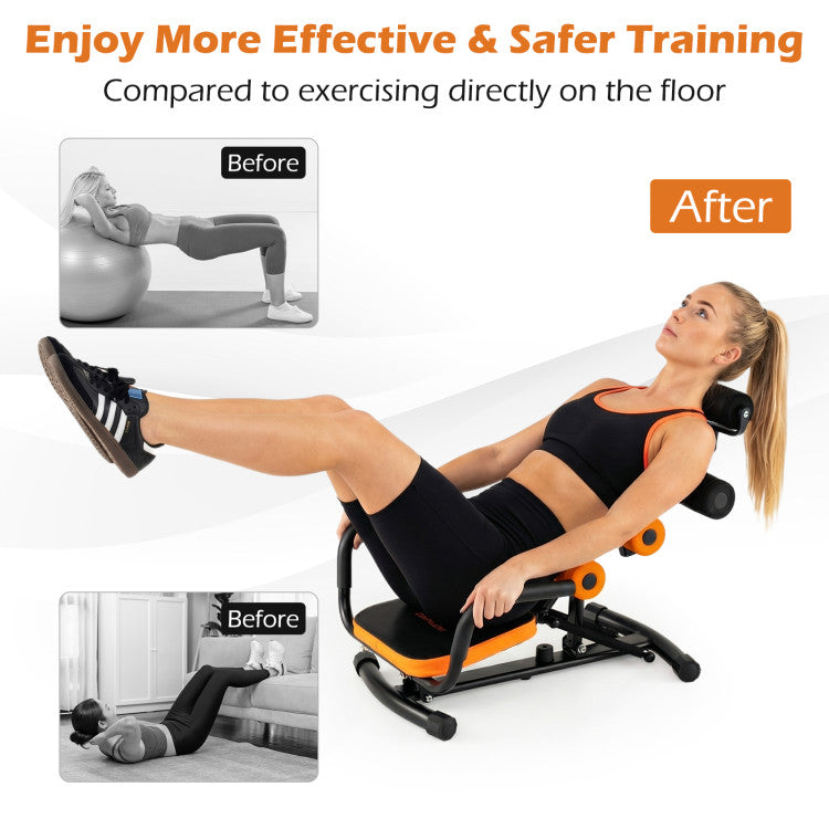 Fitness Core Fitness Abdominal Trainer Crunch Exercise Bench Machine
