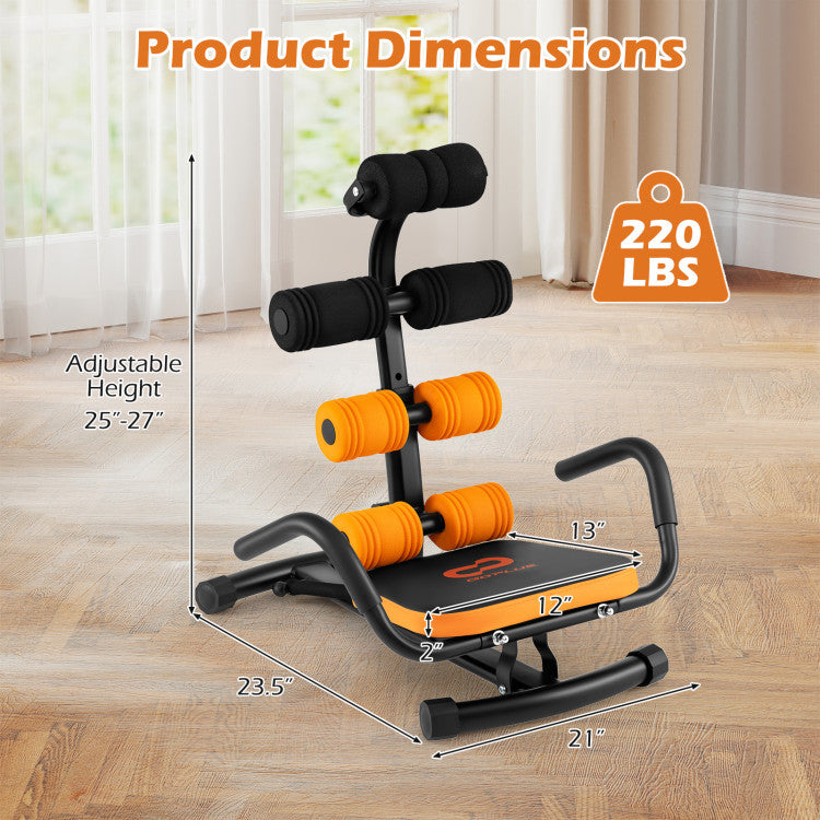 Fitness Core Fitness Abdominal Trainer Crunch Exercise Bench Machine
