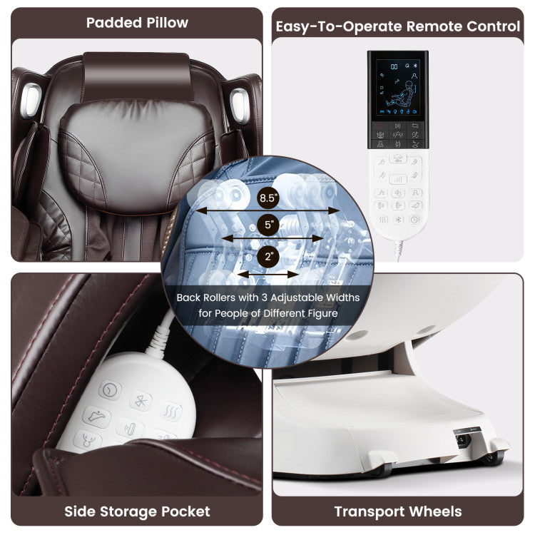 Luxury Provox 27-Comfort Full Body Massage Chair with SL Track Airbags Heating