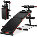 Fitness Multifunctional Sit up Bench 4 Position Adjustable Metal Workout Bench