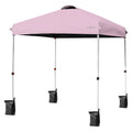 Outdoor 6.6 x 6.6 Feet Outdoor Pop-up Canopy Tent with Roller Bag