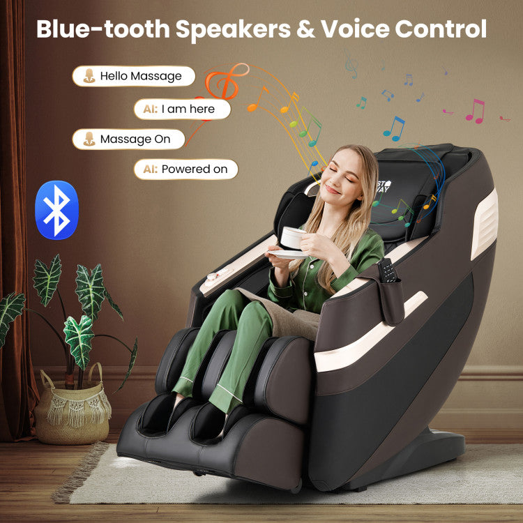 Luxury Relaxation 44 - Fully Body Massage Chair with Airbags and Waist Heater