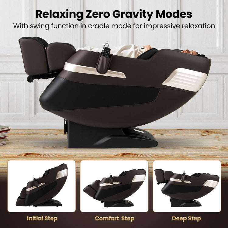 Luxury Relaxation 44 - Fully Body Massage Chair with Airbags and Waist Heater
