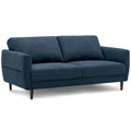 Home 72 Inch Small Fabric Loveseat Sofa Couch with with Solid Frame