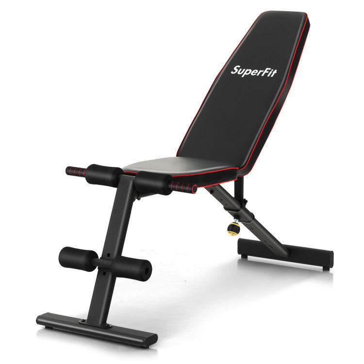 Fitness Adjustable Weight Bench Strength Training for Full Body Workout