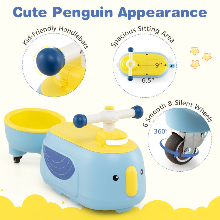 New Toddler Light Music Ride on Toy with Trailer