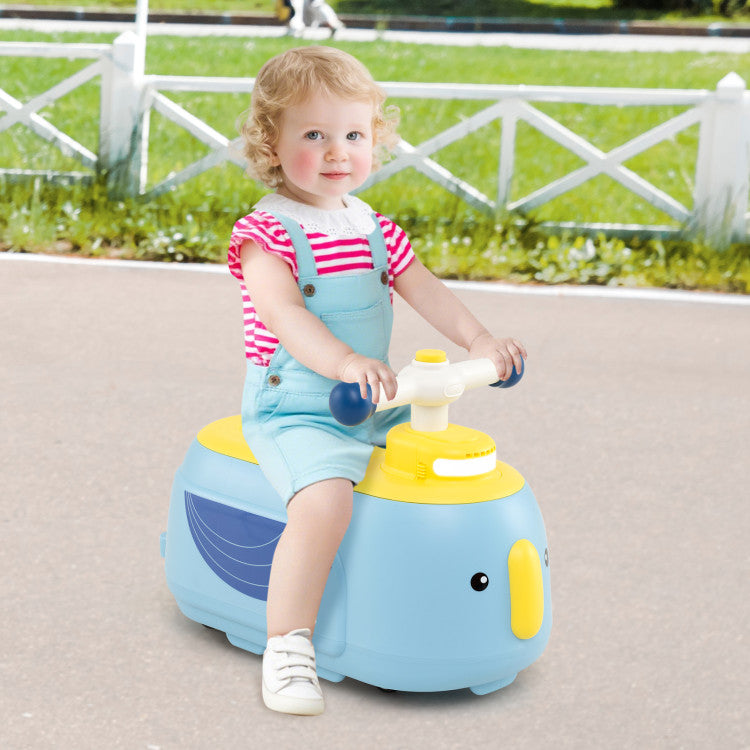 New Toddler Light Music Ride on Toy with Trailer
