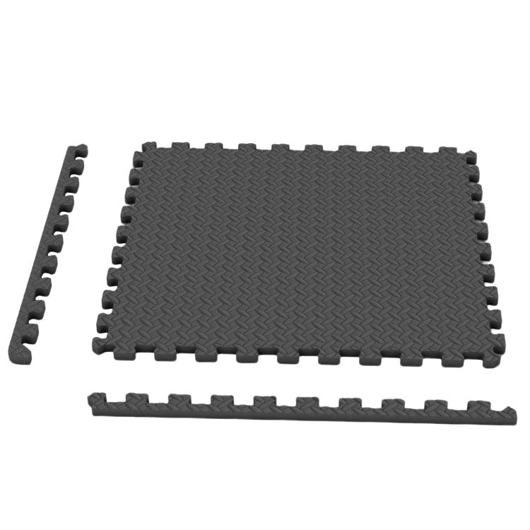 Kids Inflation Free Boxing Set and 12Pcs 1/2" Puzzle Exercise Mat