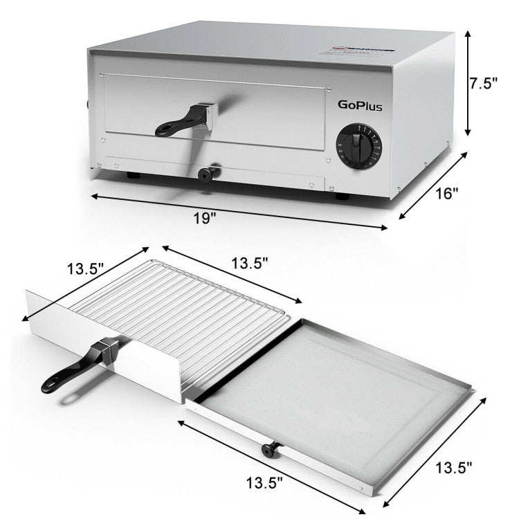 Home Appliance Kitchen Commercial Pizza Oven Stainless Steel Pan