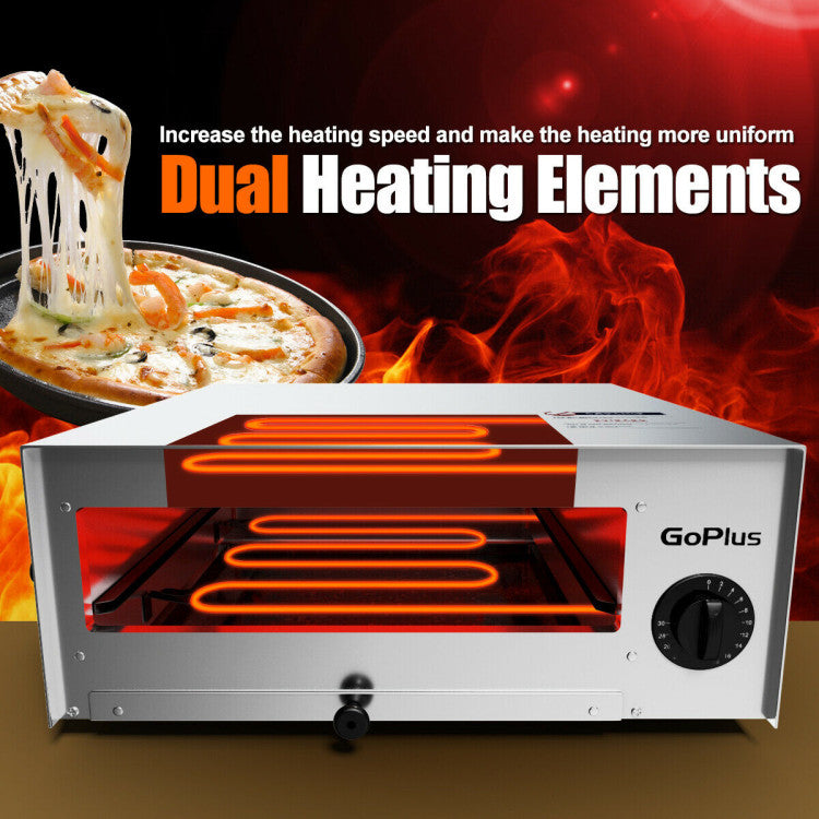 Home Appliance Kitchen Commercial Pizza Oven Stainless Steel Pan