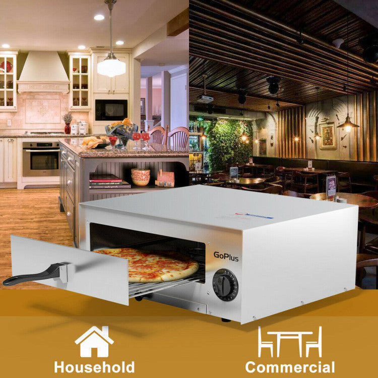 Home Appliance Kitchen Commercial Pizza Oven Stainless Steel Pan